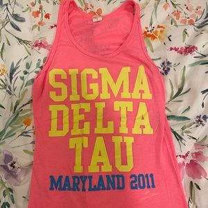 Neon Pink SDT Maryland Tank
